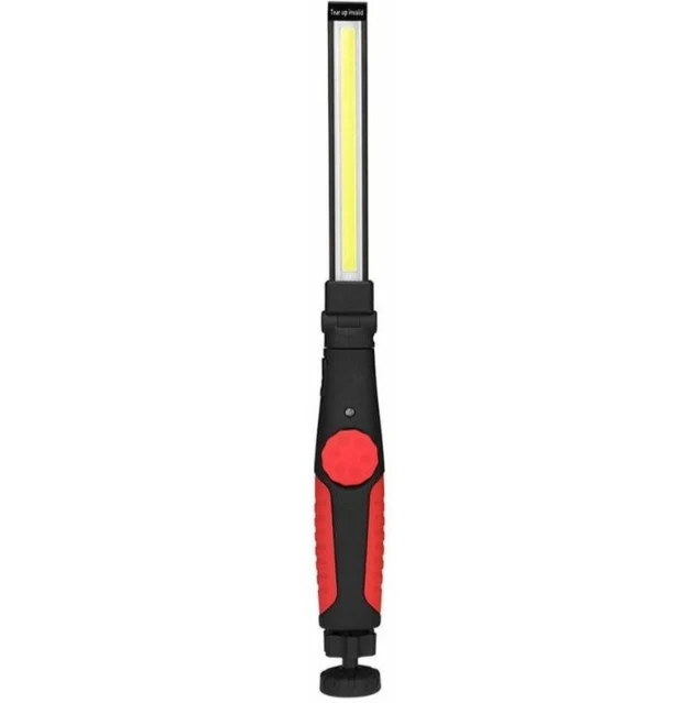 Torcia Led Ricaricabile, USB, Lampada Lavoro, Portatile, Base Calamitata, Regolabile - Image 2