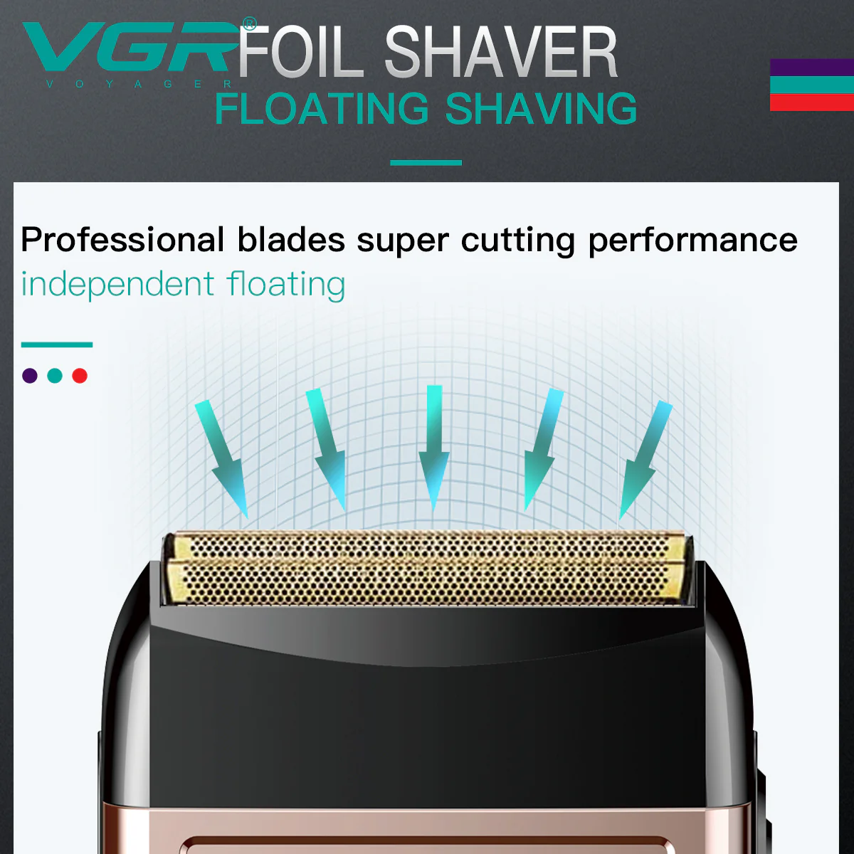 VGR Rasoio Professionale | Accessori | Rullo | VGR V-331 - Image 4