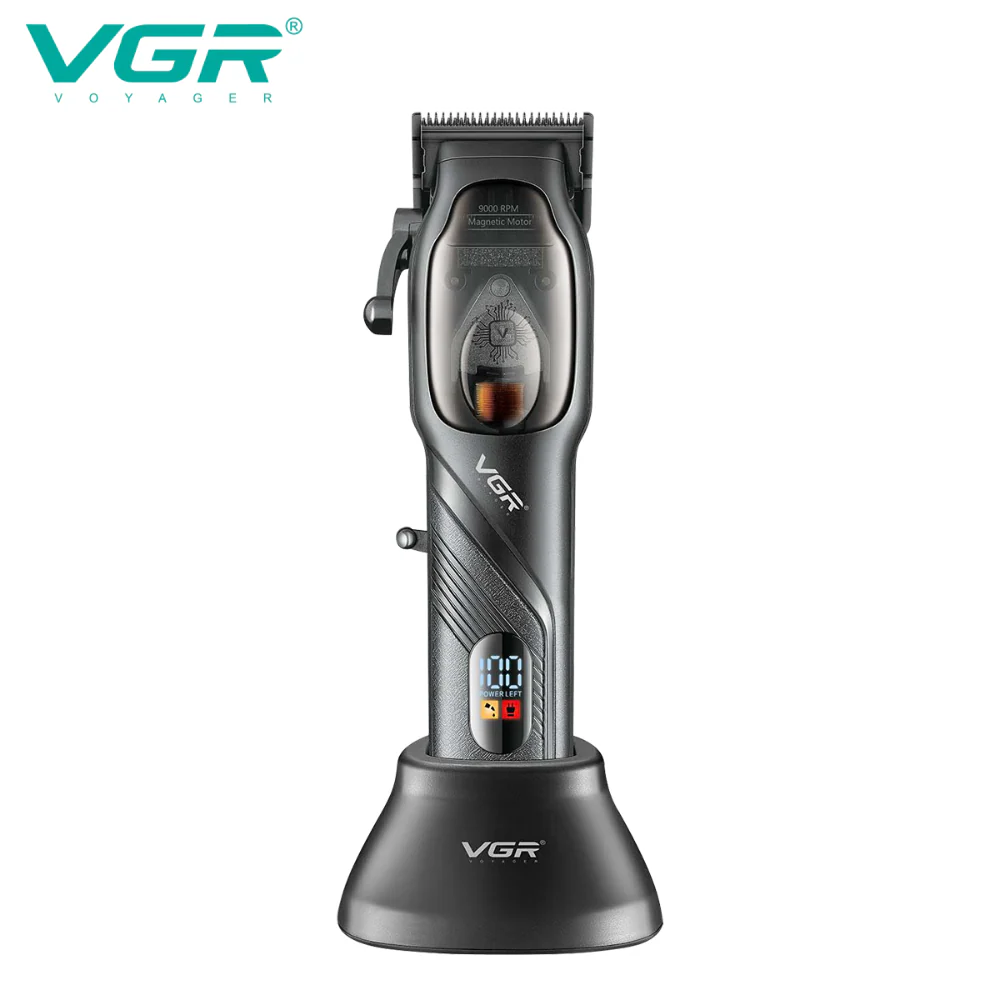 VGR Tagliacapelli | Professionale | Base Ricarica | USB | VGR V-269 - Image 2