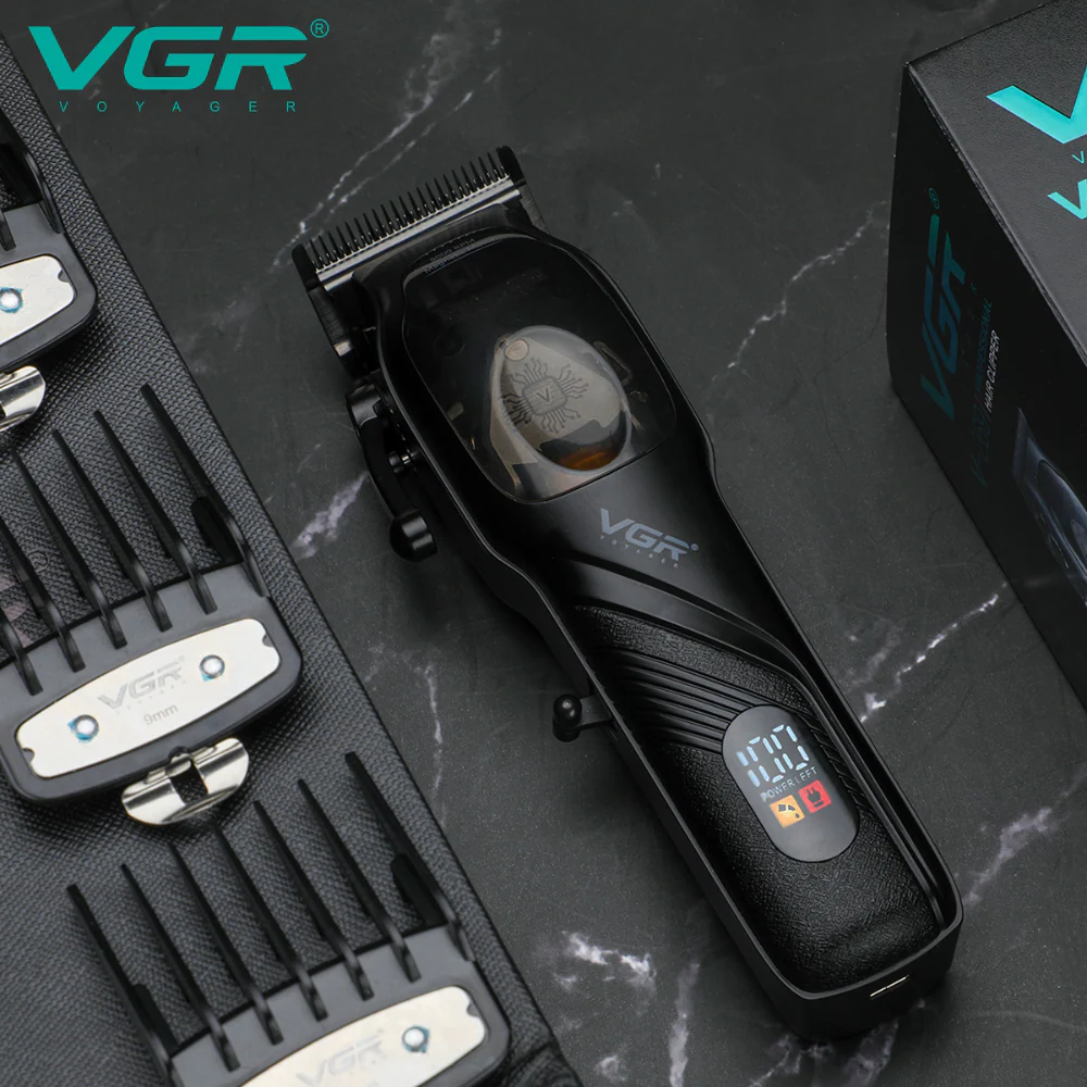 VGR Tagliacapelli | Professionale | Base Ricarica | USB | VGR V-269 - Image 5