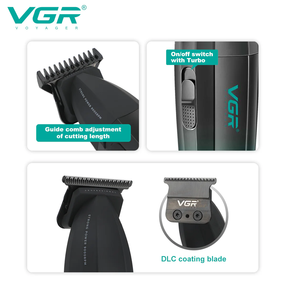 VGR Trimmer, Accessori V-906 - Image 2