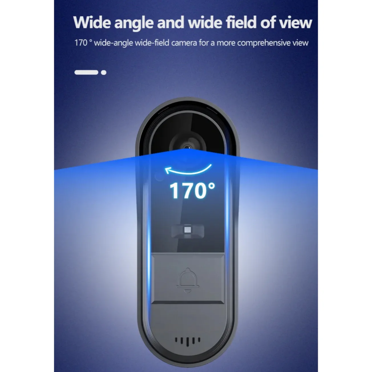 Videocitofono Smart Wifi, Audio, Monitor 4.3", Batteria Ricaricabile - Image 3