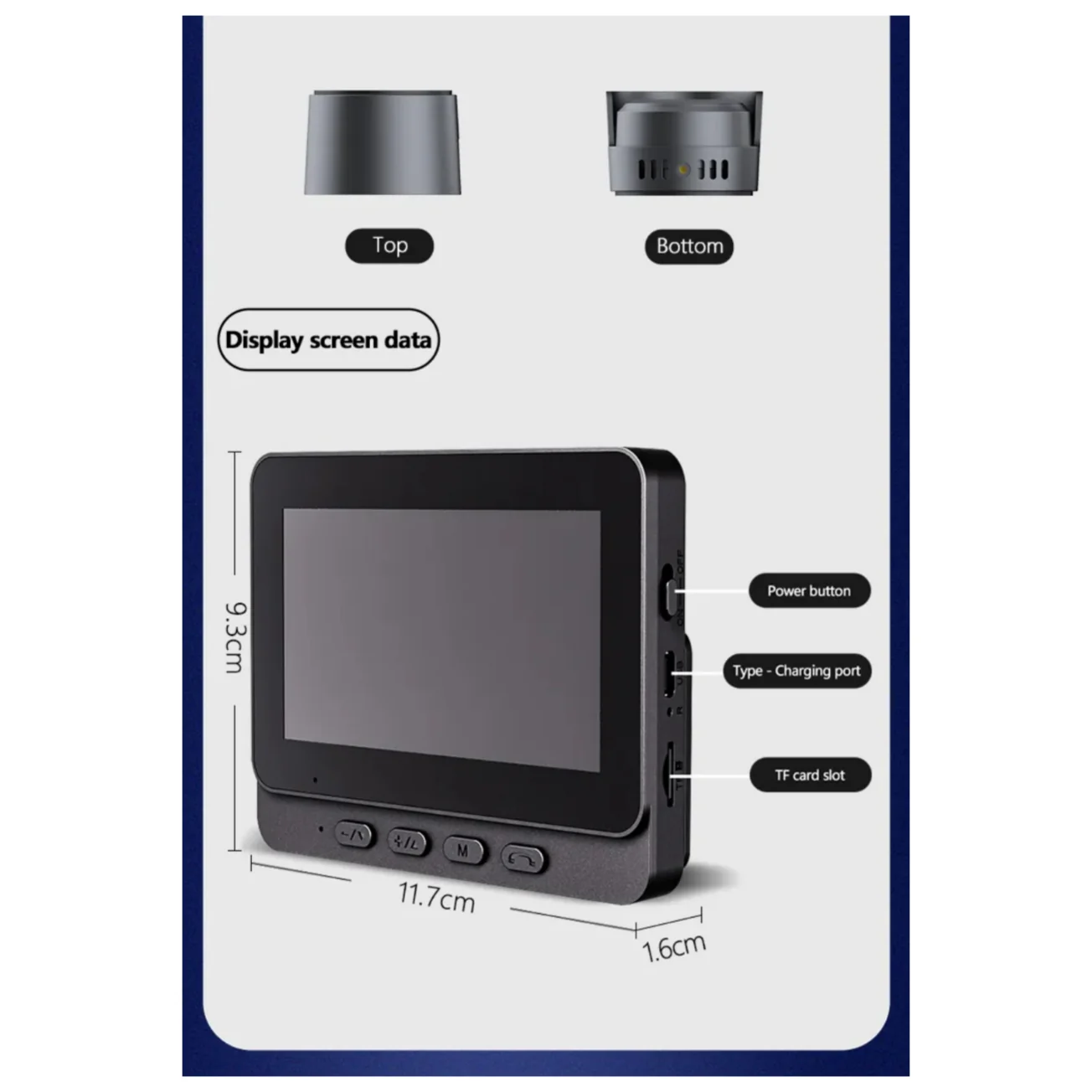 Videocitofono Smart Wifi, Audio, Monitor 4.3", Batteria Ricaricabile - Image 5