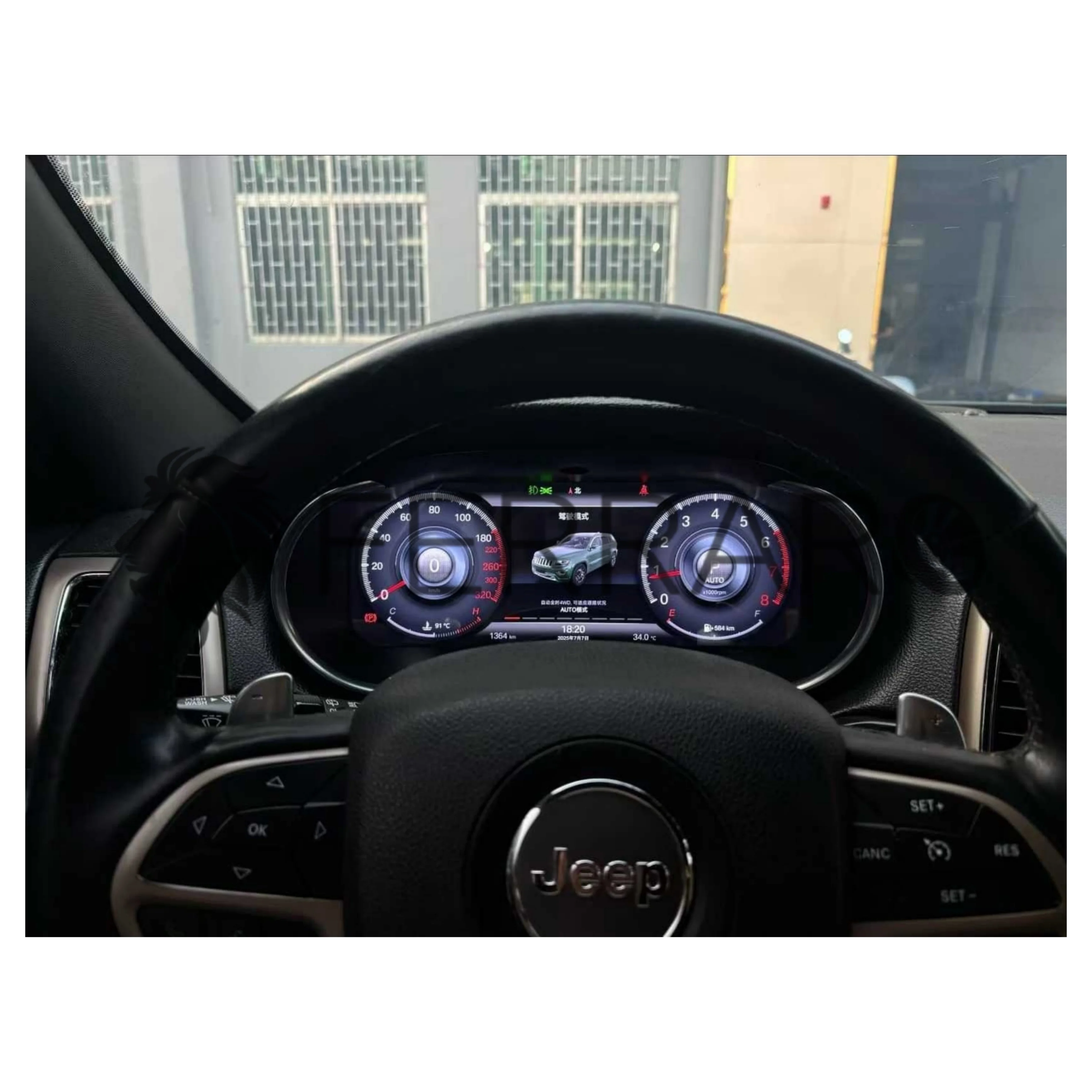 Virtual CockPit 12.3" | Jeep Grand Cherokee (2014-2018) | HD Ultra - Image 7