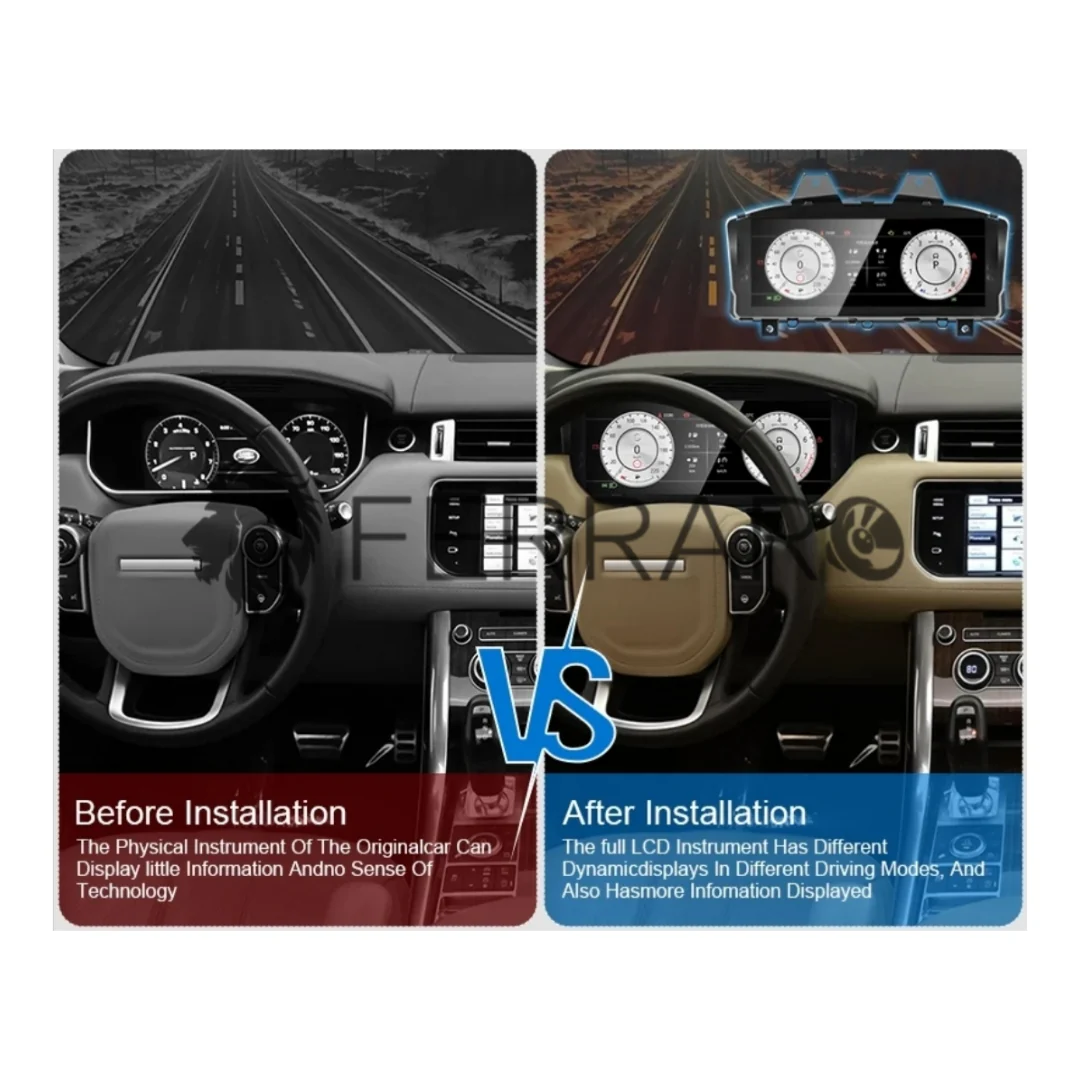Virtual CockPit 12.3" | Land Rover, Range Rover (2013-2022) L405, L494 | HD Ultra - Image 4