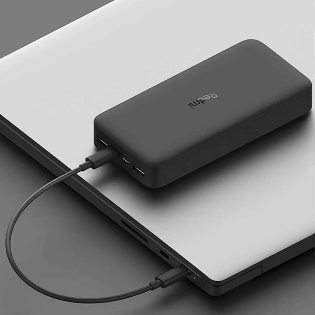 Xiaomi 20000 mAh Redmi Fast Charge 18W Power Bank, Nero - Image 4